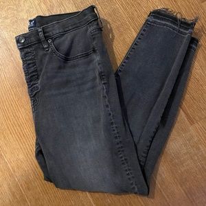 GAP Washed Black Skinny Jeans